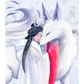 Иллюстрация "Зимний друг"