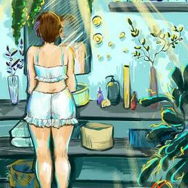 Иллюстрация для открытки