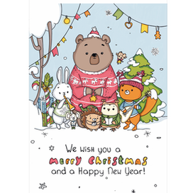 Новогодняя открытка