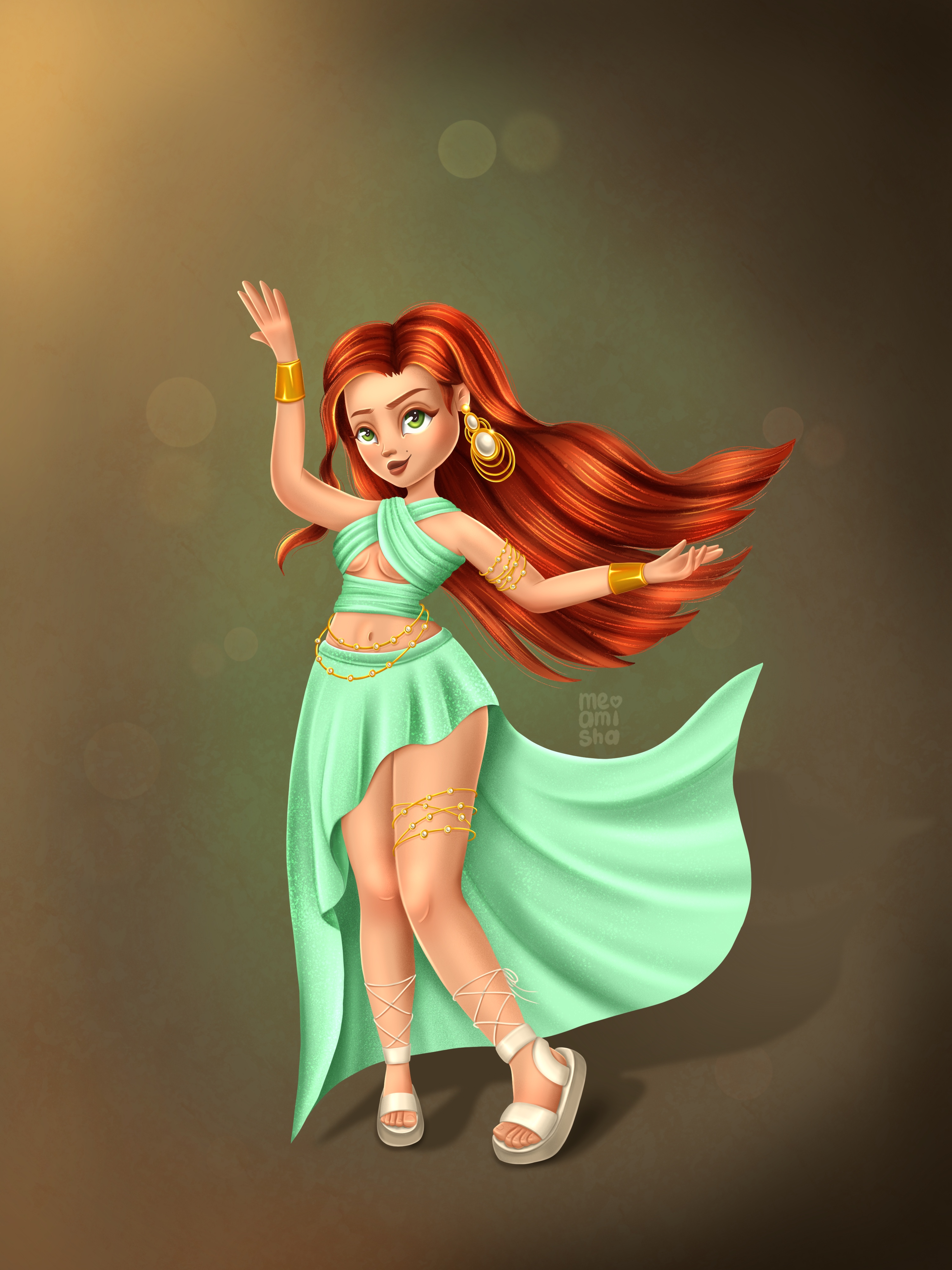 Персонаж танцовщицы