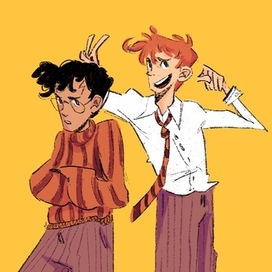 harry and ron