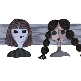 Иллюстрация к книге К. Пристли "Страшные сказки дядюшки Монтегю"