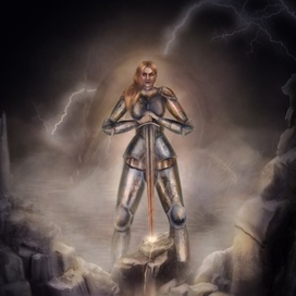 Рыцарь. Дизайн персонажа и окружения 