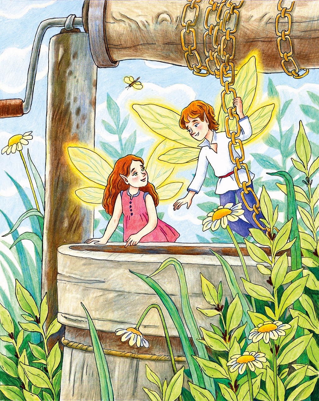 У старого колодца