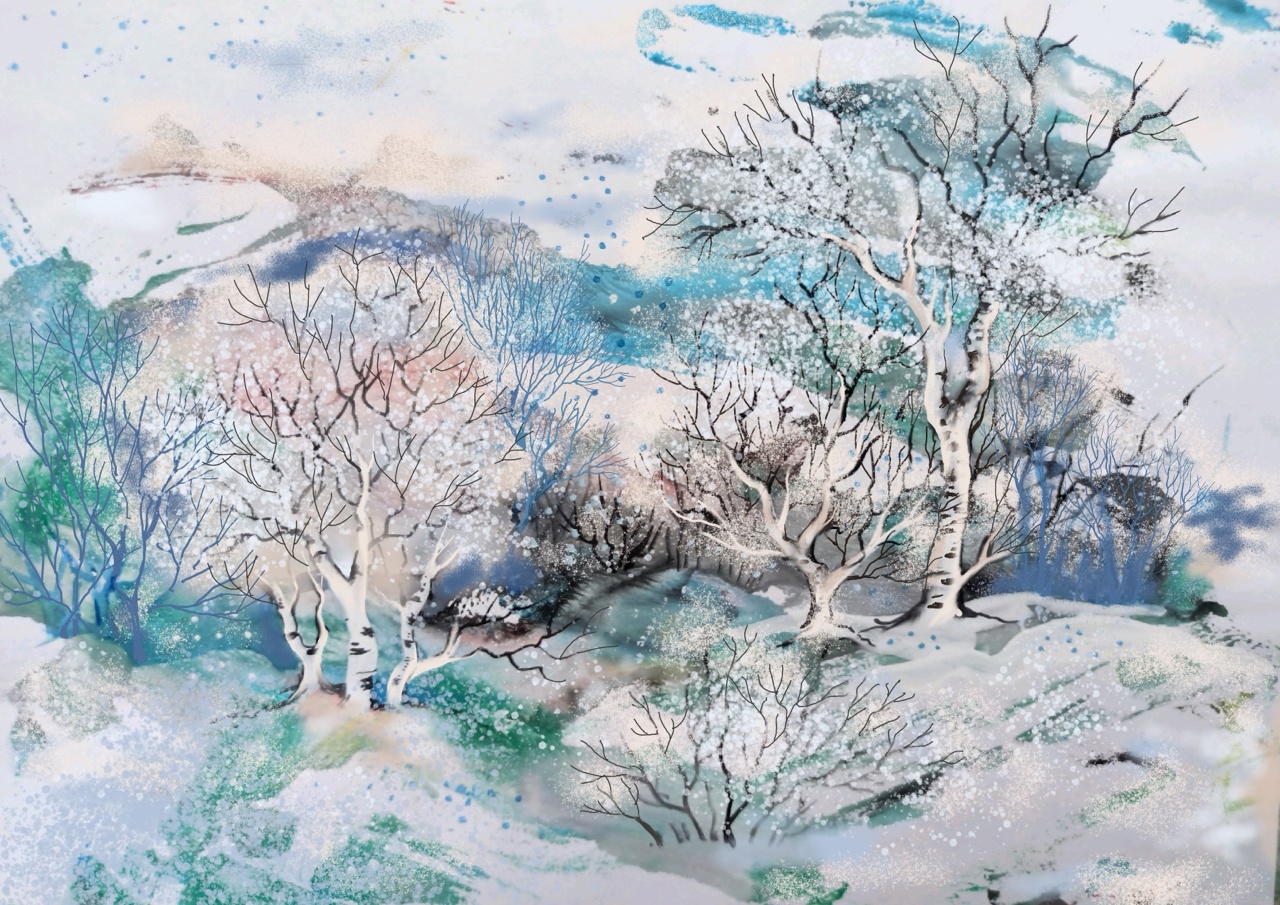 Пороша. Кружево зимы