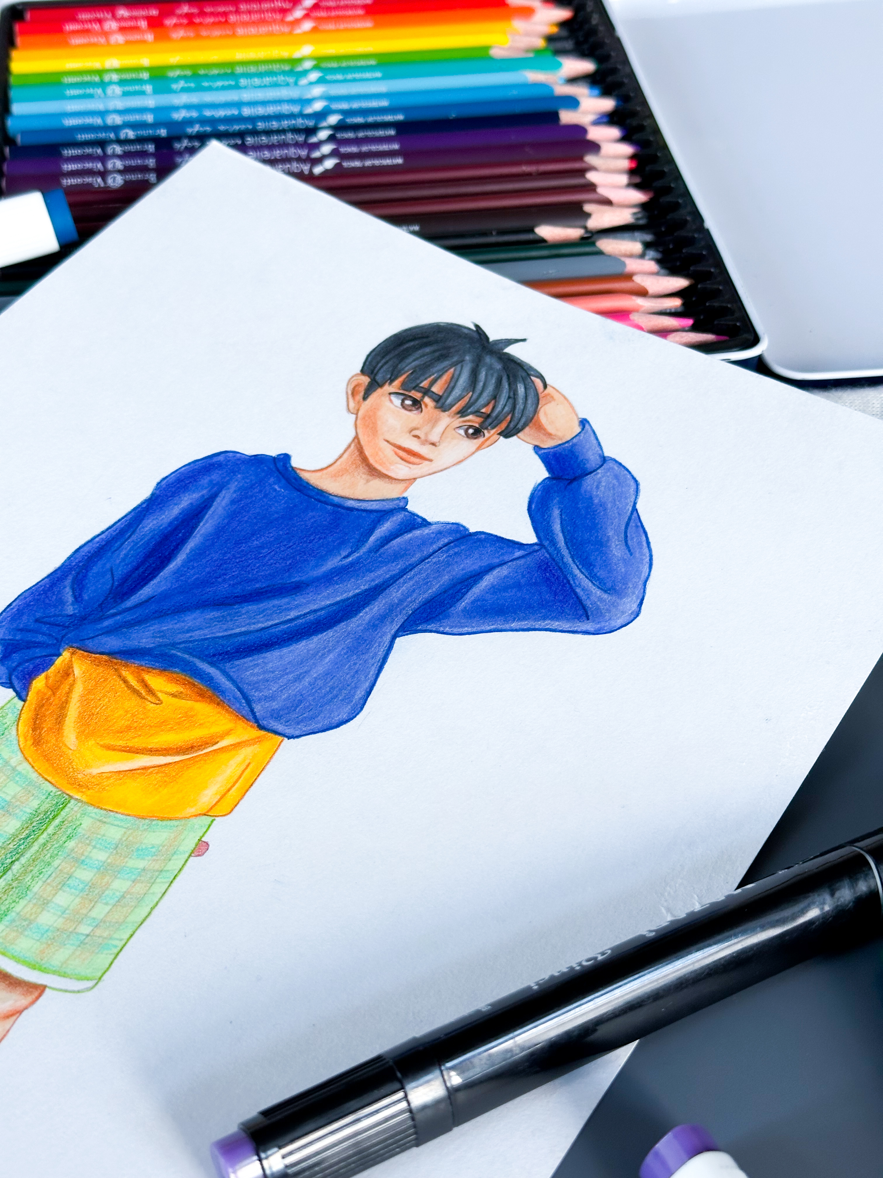 Парень модель азиат