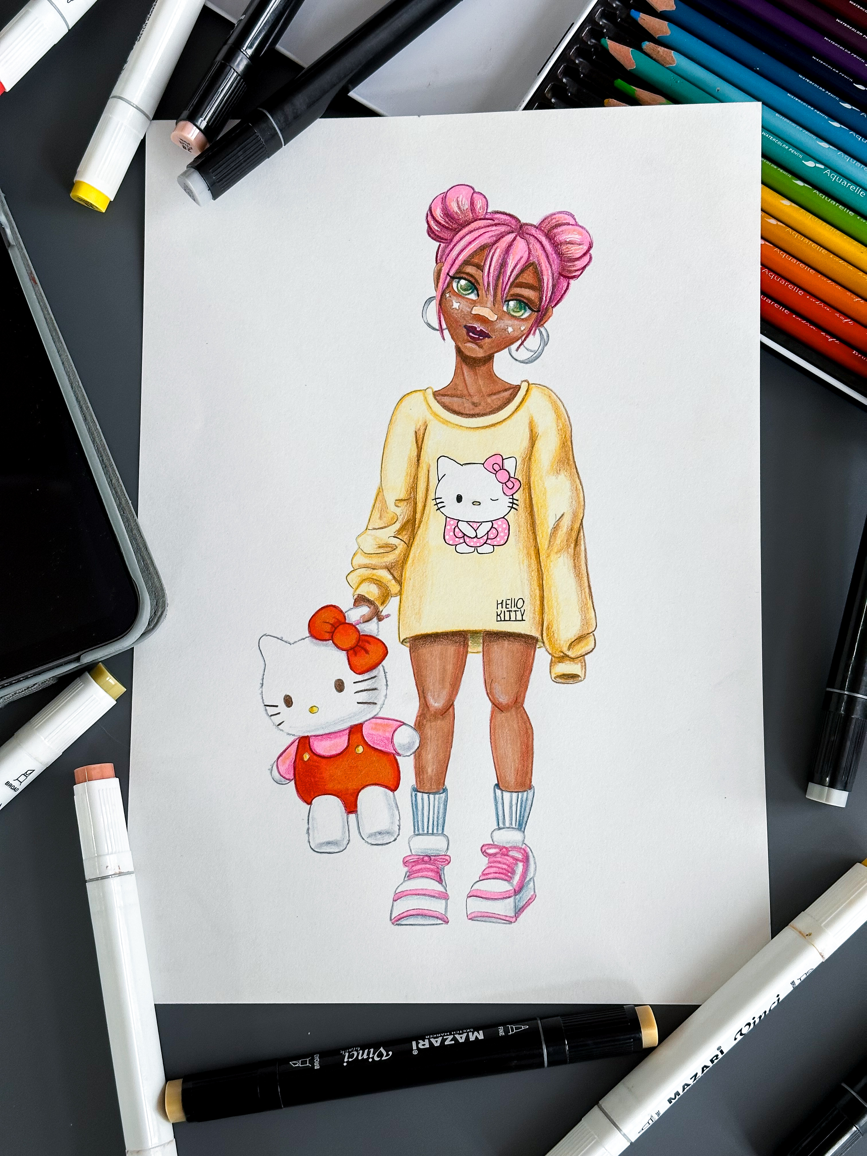 Милая девушка модель