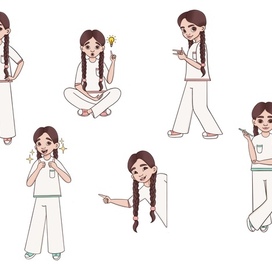 Создание бренд персонажа для института косметологии «Афродита»