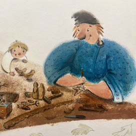 Мастер городецкой игрушки 