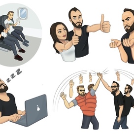 Стикер «Вовены приключения»