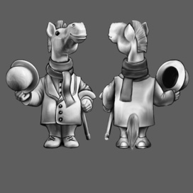 Конь в пальто