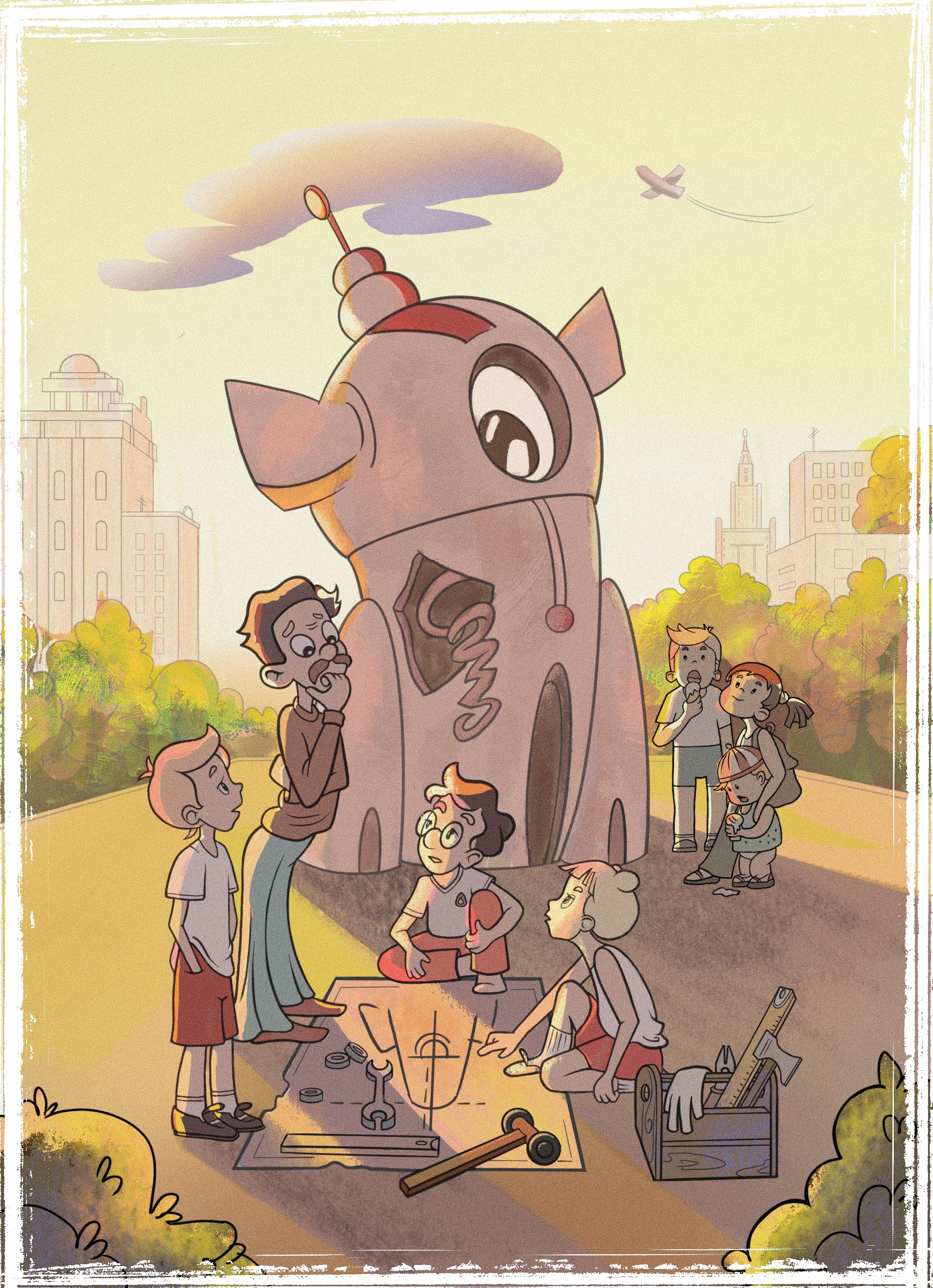 Иллюстрация к книге Гай-до Кир Булычева