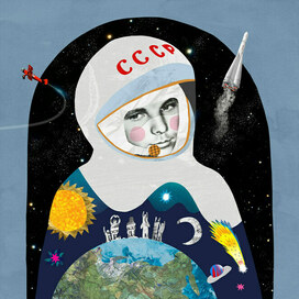 коллаж, Портрет, Известные личности России