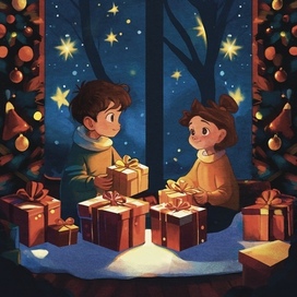 Новогодняя открытка