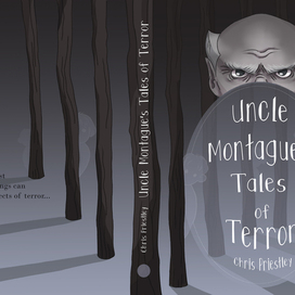 Обложка к книге К. Пристли "Страшные сказки дядюшки Монтегю" 