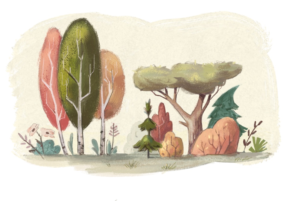 Домашняя работа к курсу по стилизации растений Skills Up School