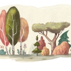 Домашняя работа к курсу по стилизации растений Skills Up School