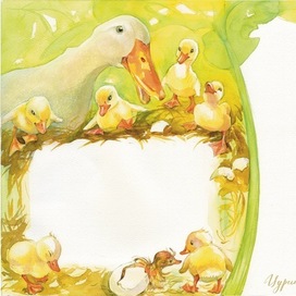 Утята вылупляются