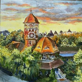 Светлогорск в закате