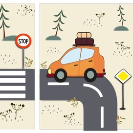 загородная дорога