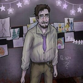 фан арт на Уильяма Афтона