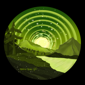 Векторная графика гор 🌸🏞️