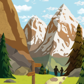 Mountains of love🏞️💞