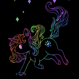 Path through the stars🦄🌌✨