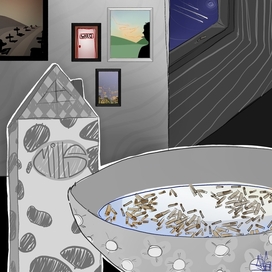 работа "детский рисунок"