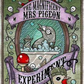 Плакат Mrs Pigeon 
