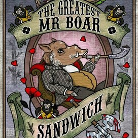 Плакат Mr Boar