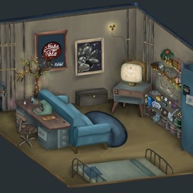 Бункер из игры Fallout