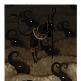 чёрт и овцы