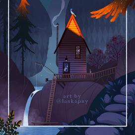 домик у реки