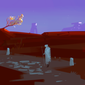 восточный город