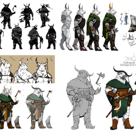 Минотавр концепт арт