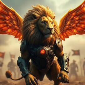 Лев. Иллюстрация