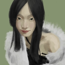 Портрет в Procreate 