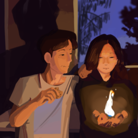 тепло от близких рук