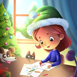 Письмо-рисунок деду Морозу