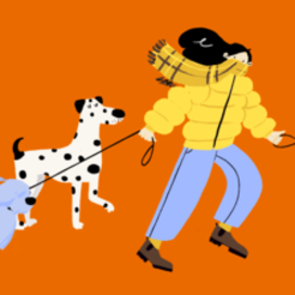 баннер собаки