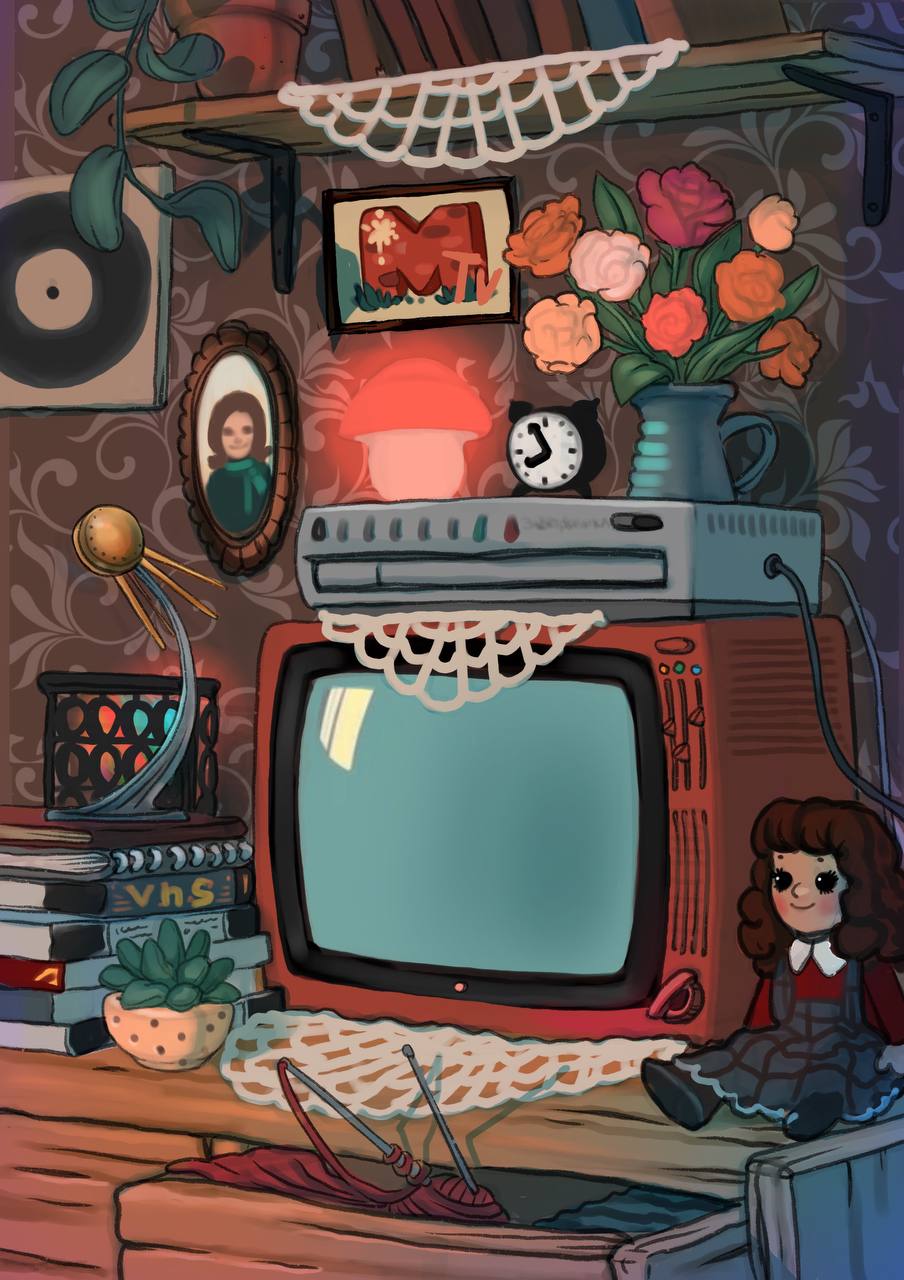 Чердак дома бабушки