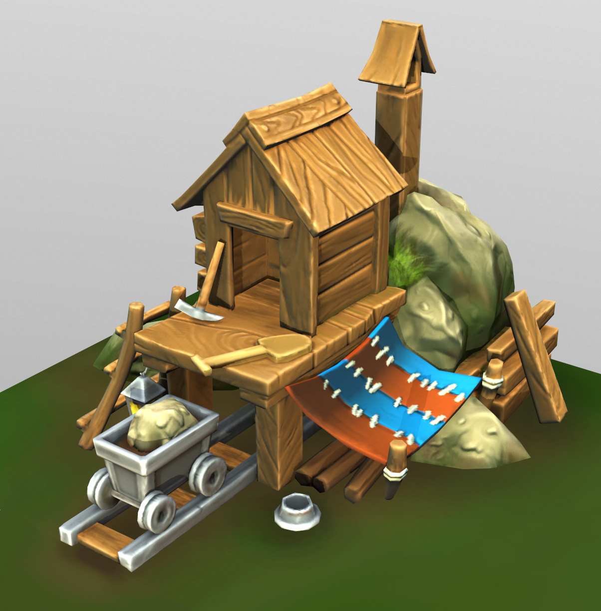 Шахта для игры