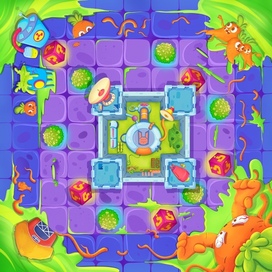 поле настольной игры