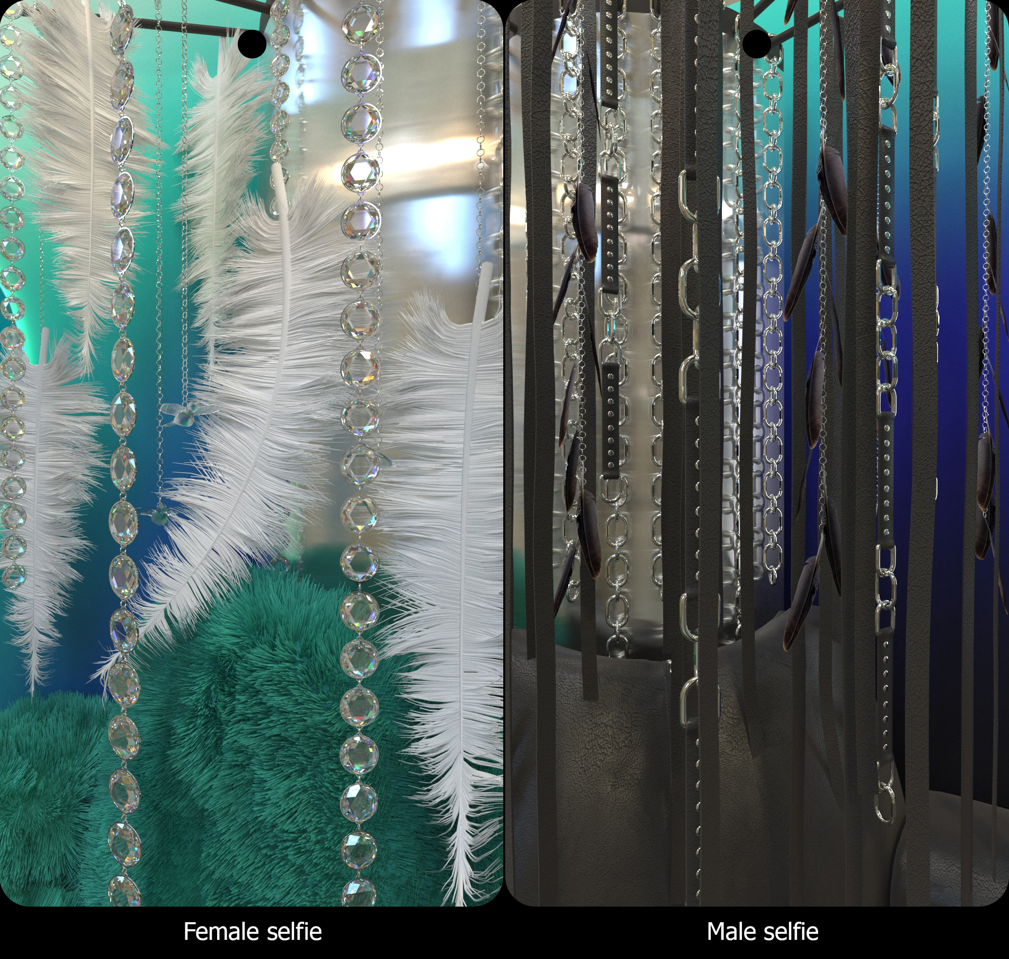 фотозона с 2-мя настроениями