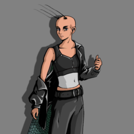 Персонаж для настольно-ролевой игры "Мутанты"