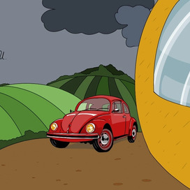 Ретро машинка