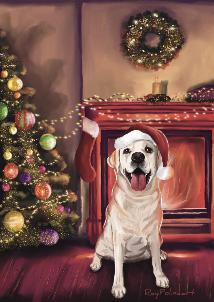 Новогодняя открытка