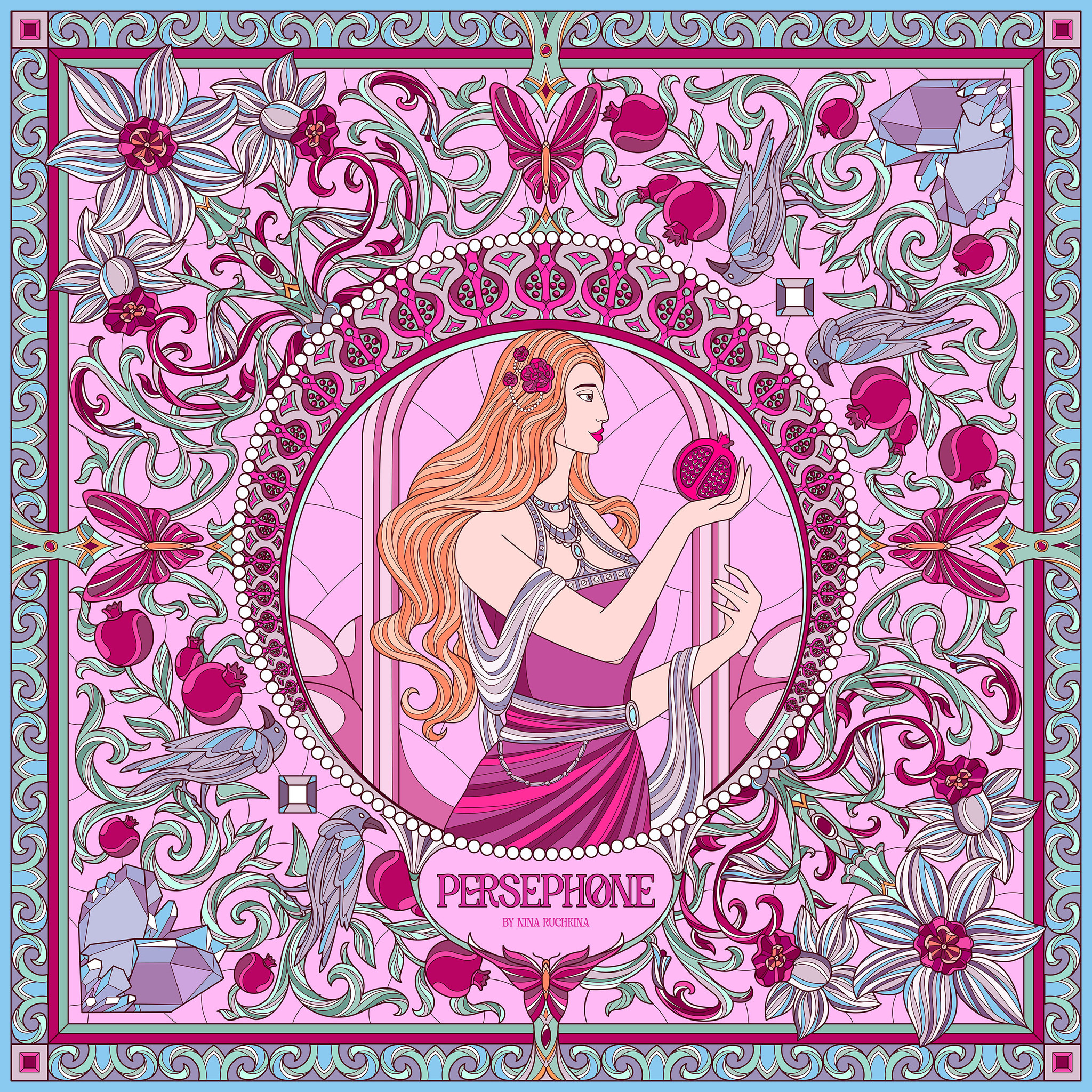 Платок Персефона