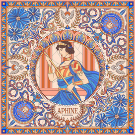 Платок Афина